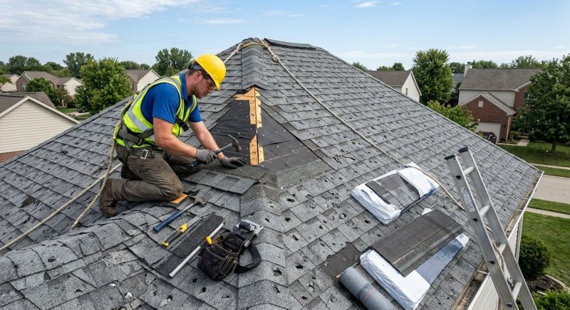 Asphalt Shingles Repair Service